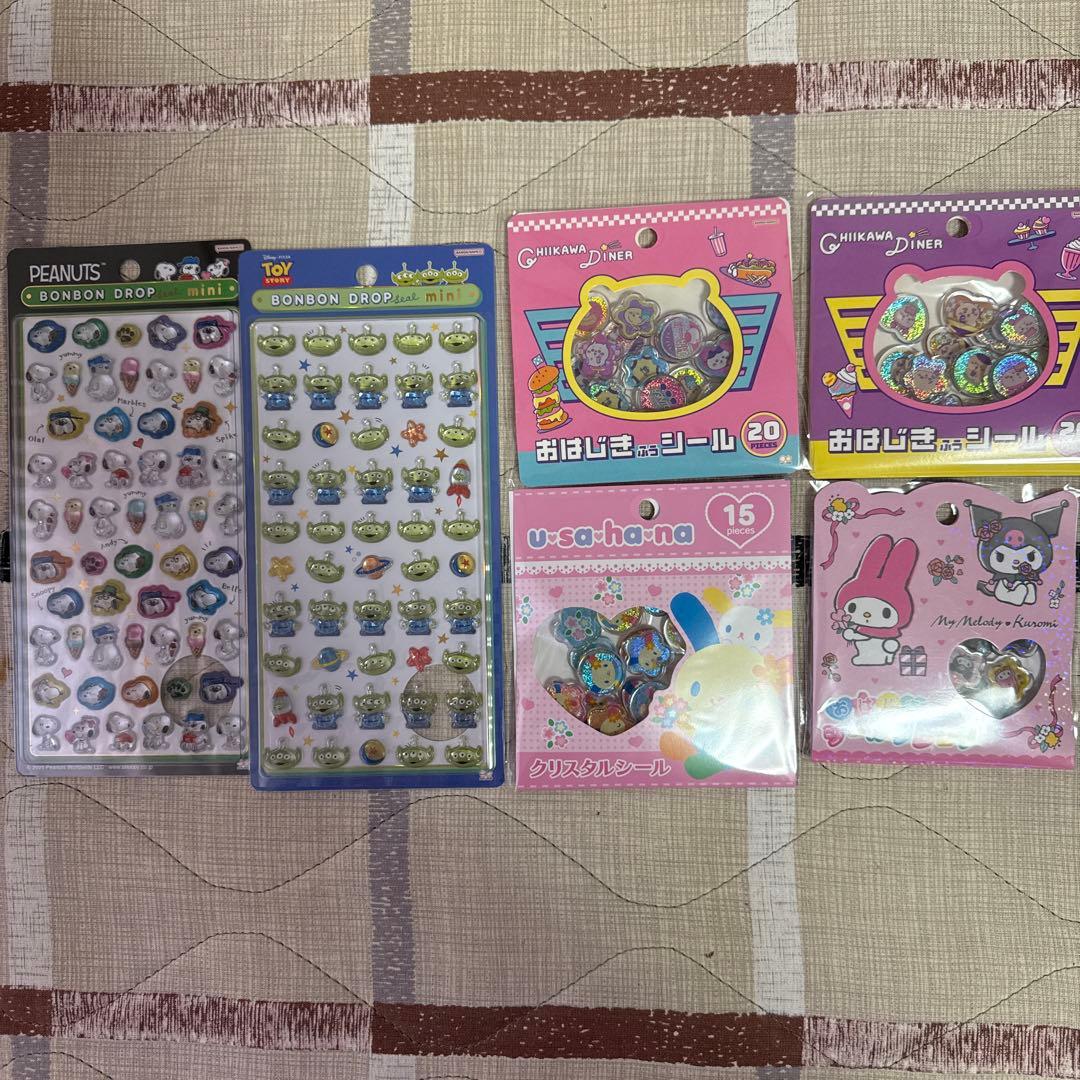 キャラクターシール　18個セット