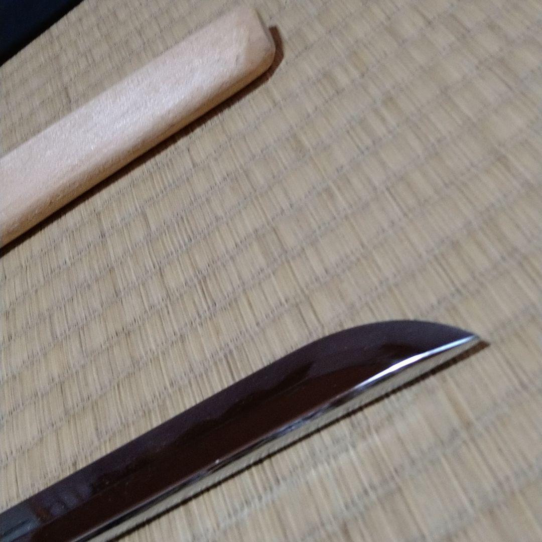 模造刀　日本刀白鞘  鍔無し