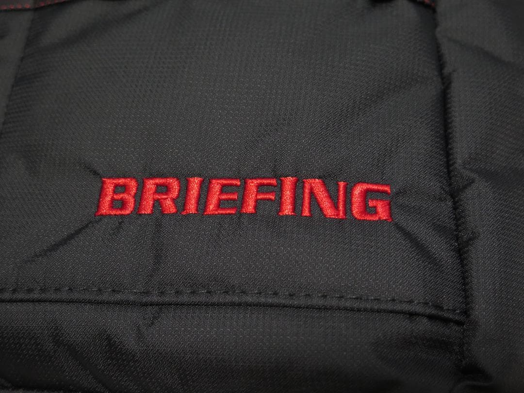 美品 BRIEFING GOLF ブリーフィングゴルフ 2WAYカートトート黒