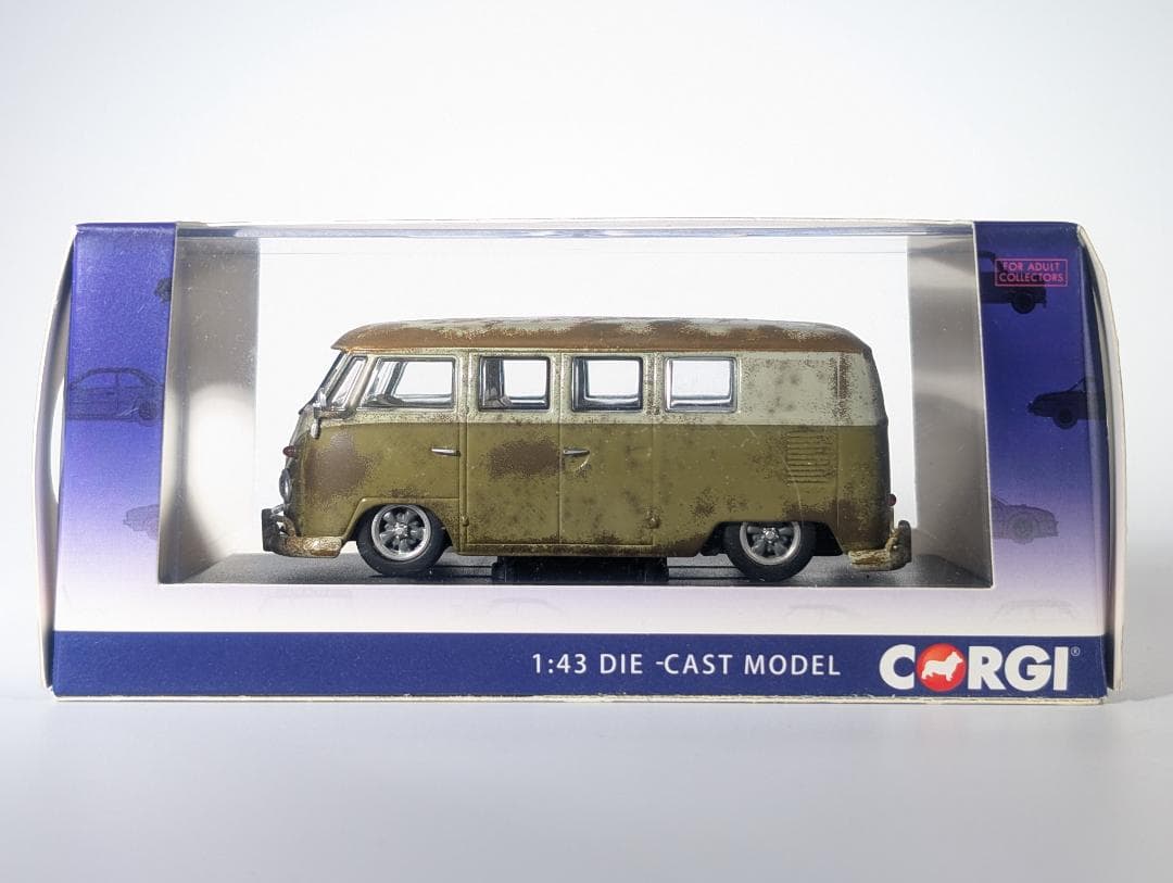 【未開封】VWタイプ 2 'Rat Look'マンゴーグリーン＆シーガルグレー⑥