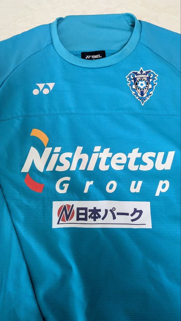 アビスパ福岡　選手実使用ピステ　Oサイズ