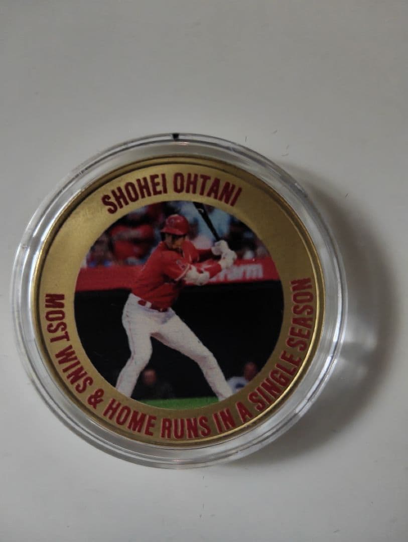 大谷翔平　2022年投打ダブル規定到達 記念ダブルゴールド•値下げしました