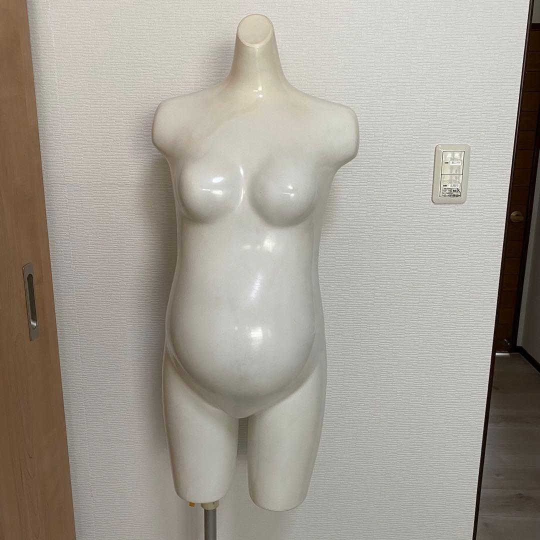 マタニティートルソー　マネキン　高さ調整付き