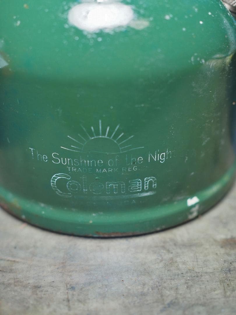 燃焼絶好調　1946年9月製　コールマン242C ( 200A の前身) s17