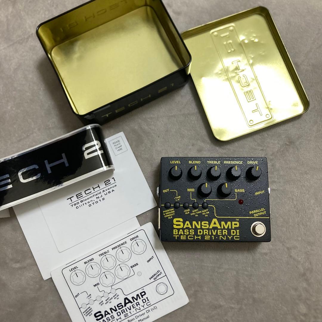 ベース TECH 21 NYC Sansamp BASS D DI V2