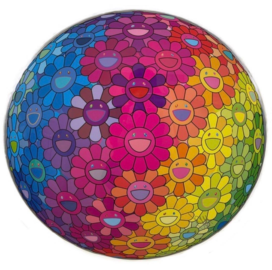 レインボーの心の中　村上隆　ポスター　フラワー