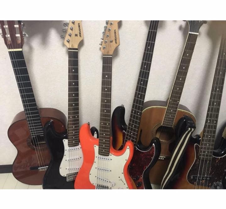 お買得 アコギ1本 エレキギター2本 エレキベース2本 5本セット