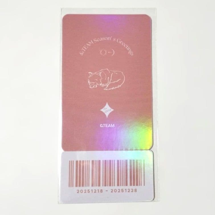 &TEAM シーグリ ポップアップ グッズ 購入特典ニコラス セット