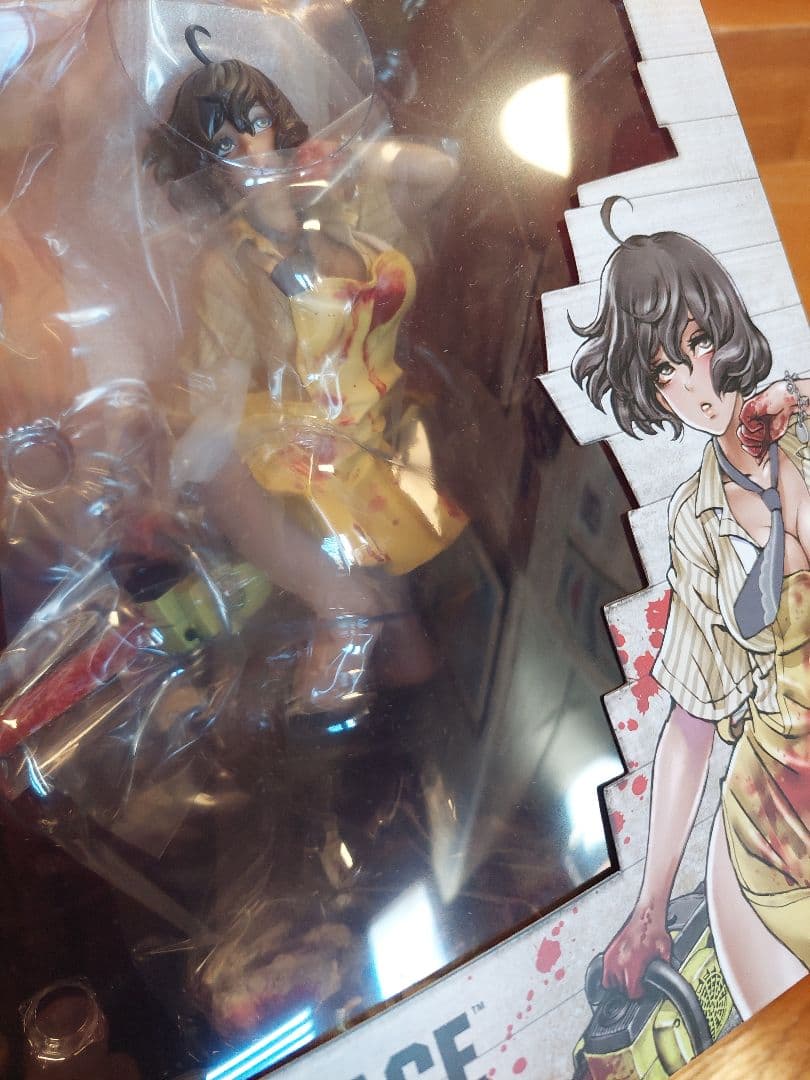 コトブキヤ　HORROR美少女　悪魔のいけにえ　レザーフェイス　2種セット