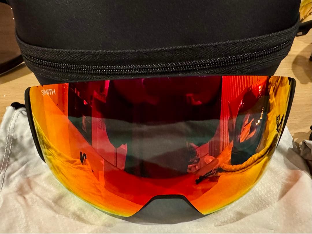 ゴーグル Smith 4D MAG ASIANフィット 交換レンズ5枚付