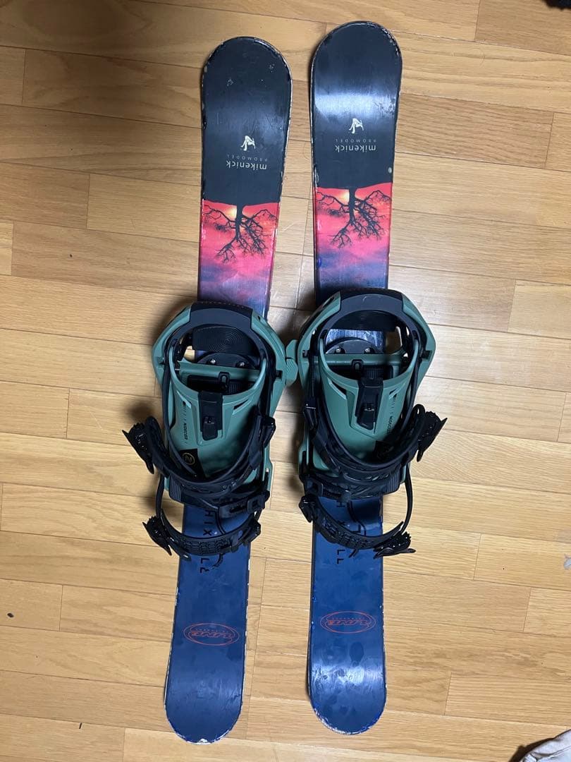 LINE Supermatic スキー板 バインディング付き