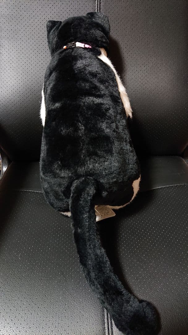 はっちゃん日記 ぬいぐるみ(座り) ハチワレ猫 タグ付き