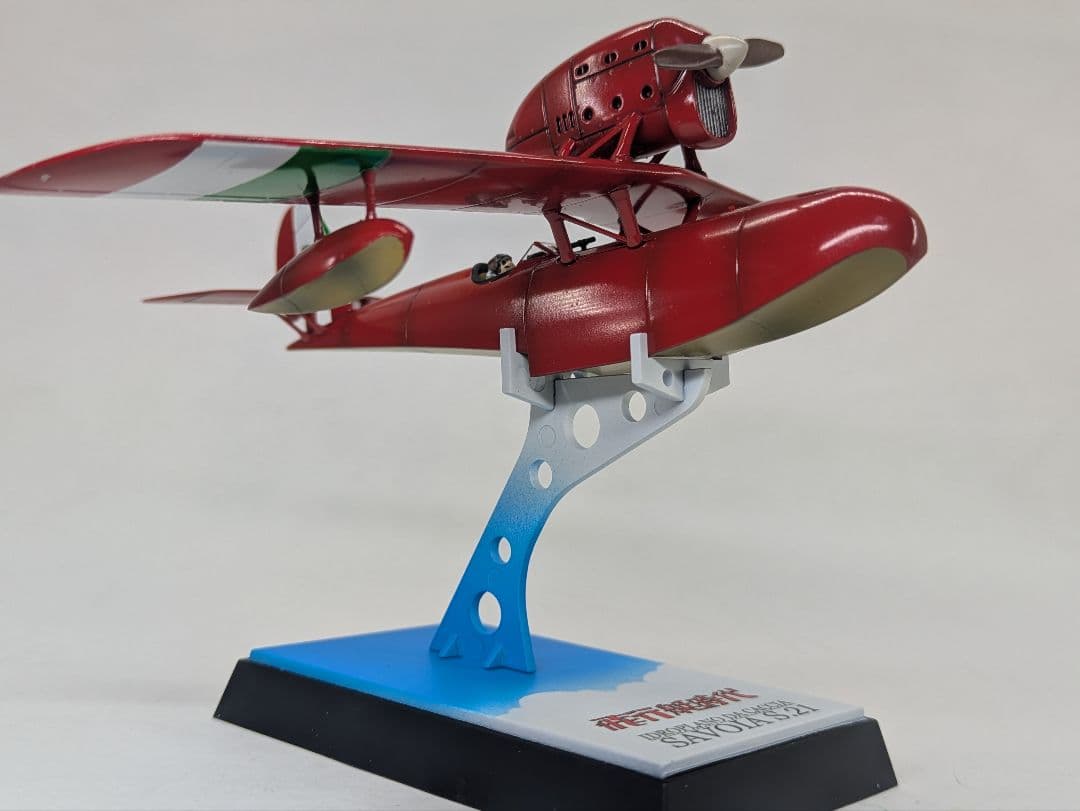 紅の豚　1/72 サボイア3種　プラモデル完成品
