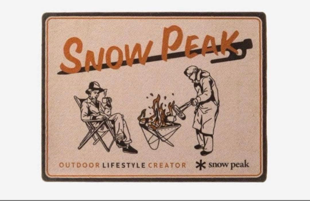  peak キャンピングフロアマット+収納袋 スノーピーク　限定品