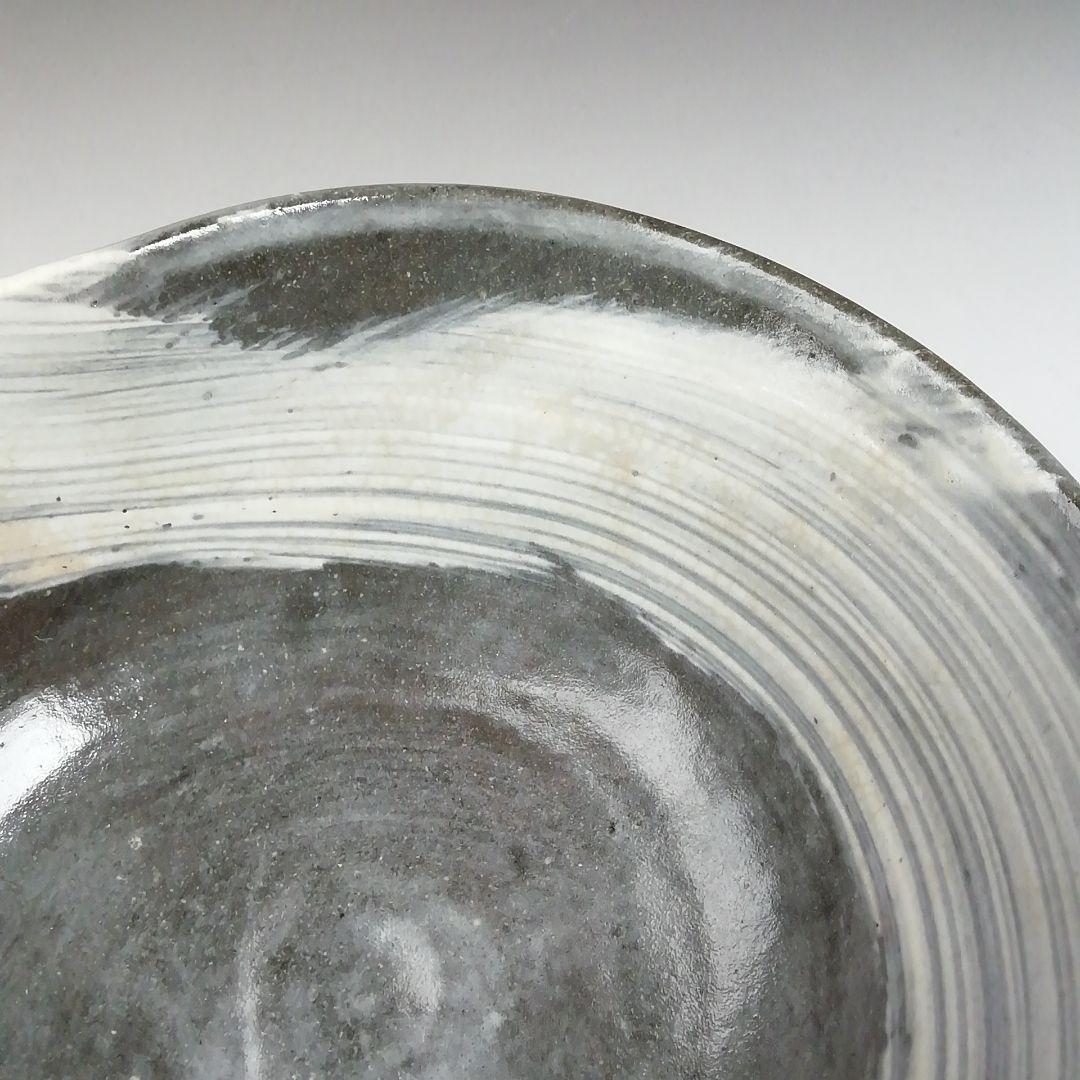 Ｗ８８　茶碗　『刷毛目茶碗』『高橋道八 造』　木箱　抹茶碗　茶道具