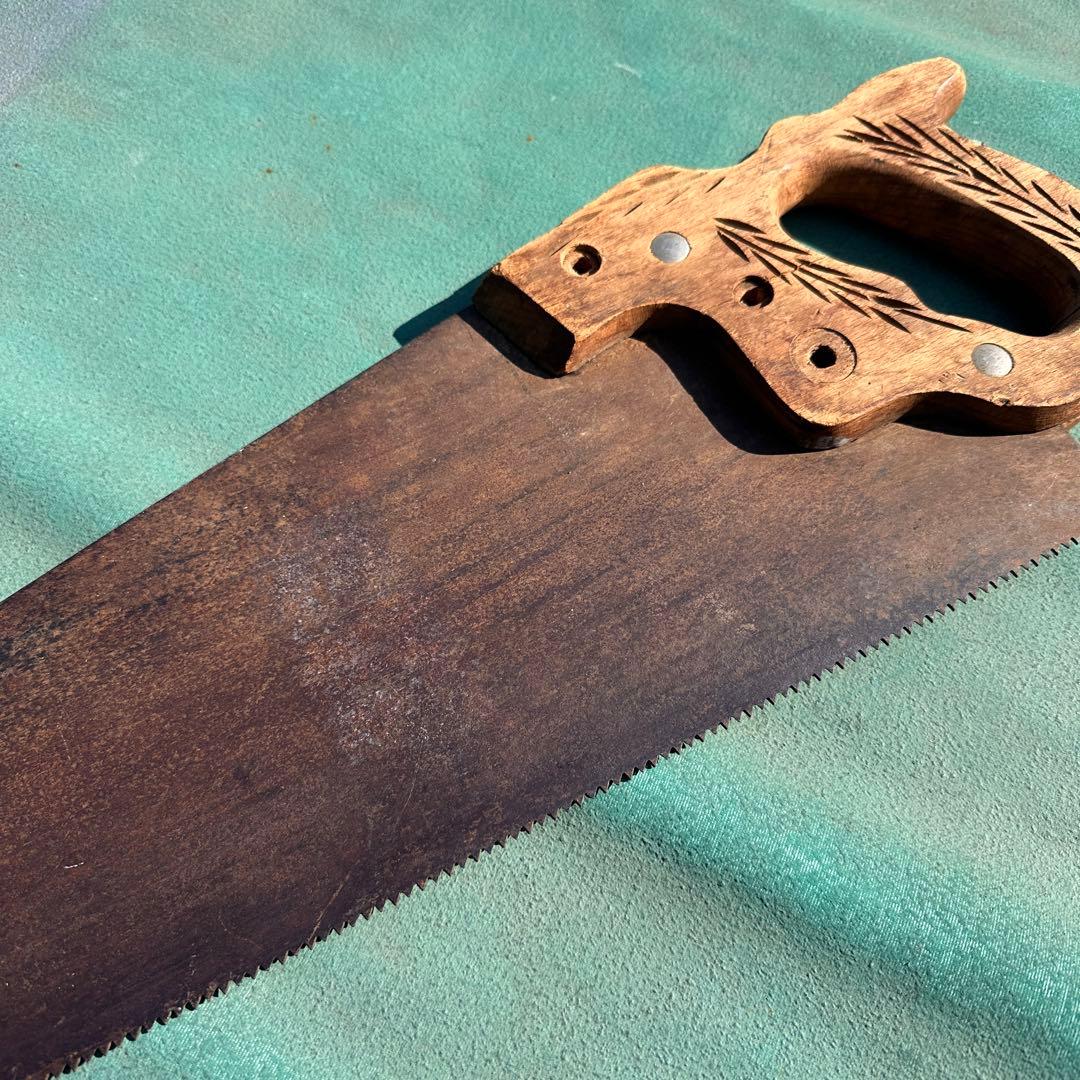 ヴィンテージ ハンドソー ノコギリ アンティーク ディスプレイ用