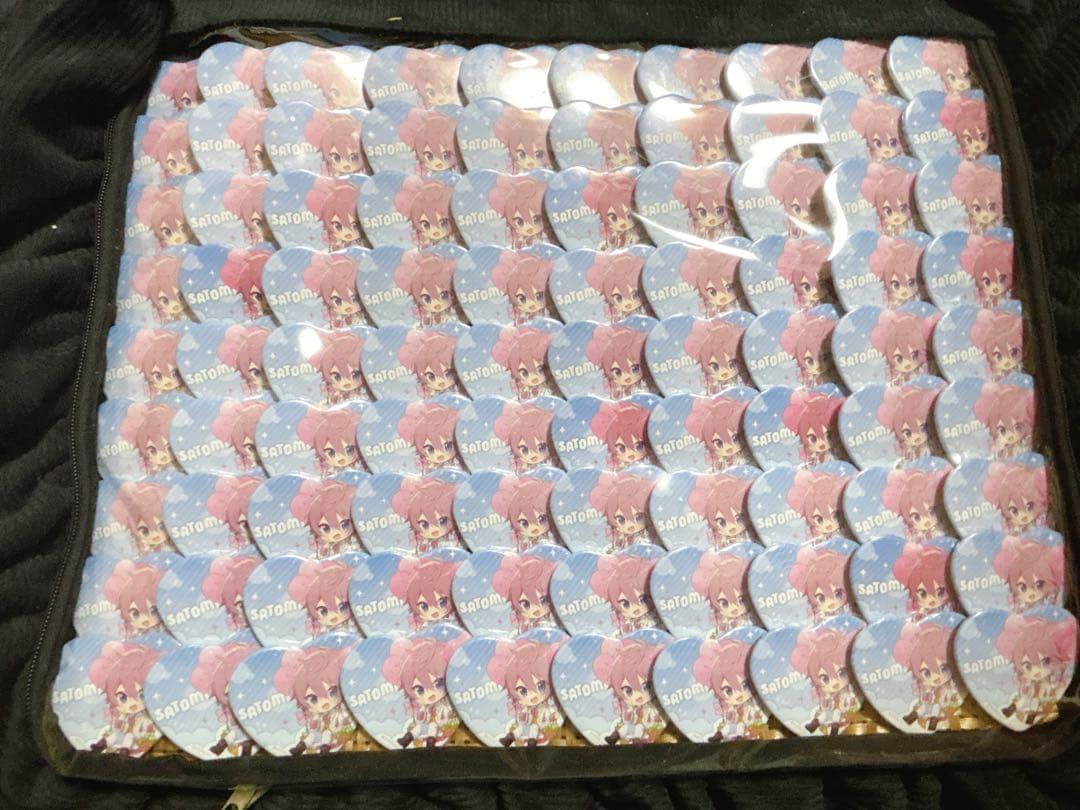 さとみくん7周年缶バッジ 痛バ