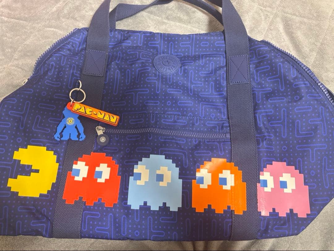 最終値下げ　Kipling Pac-Man ボストンバッグ パックマンキプリング