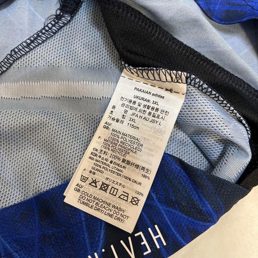 稀少サイズ Y-3 日本代表 オーセンティック 長袖 ユニフォーム 4XL