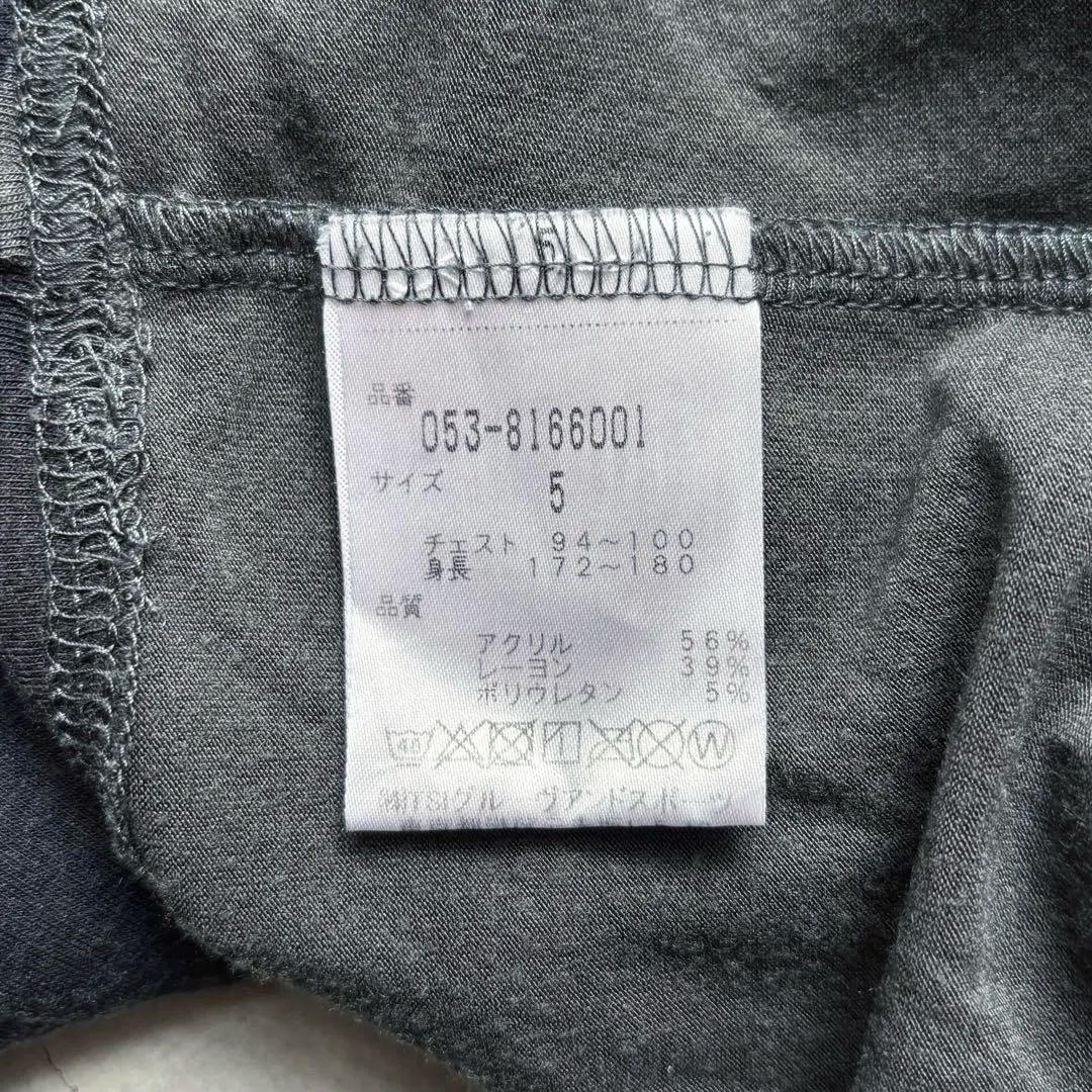 PEARLEY GATES パーリーゲイツ 迷彩柄 モックネック長袖シャツ 5