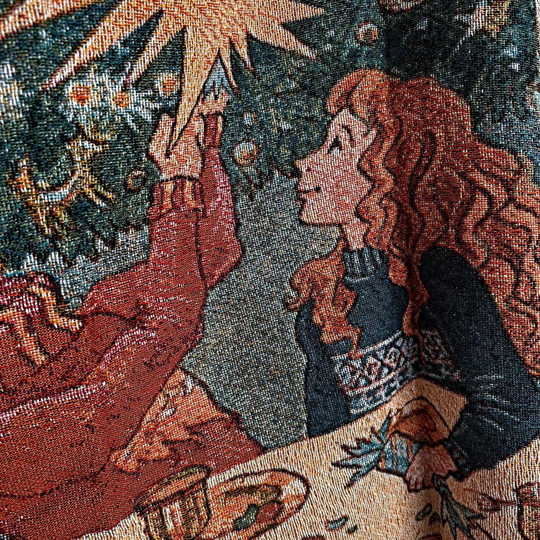 クリスマス Harry Potter ハリーポッター風 大判ブランケット