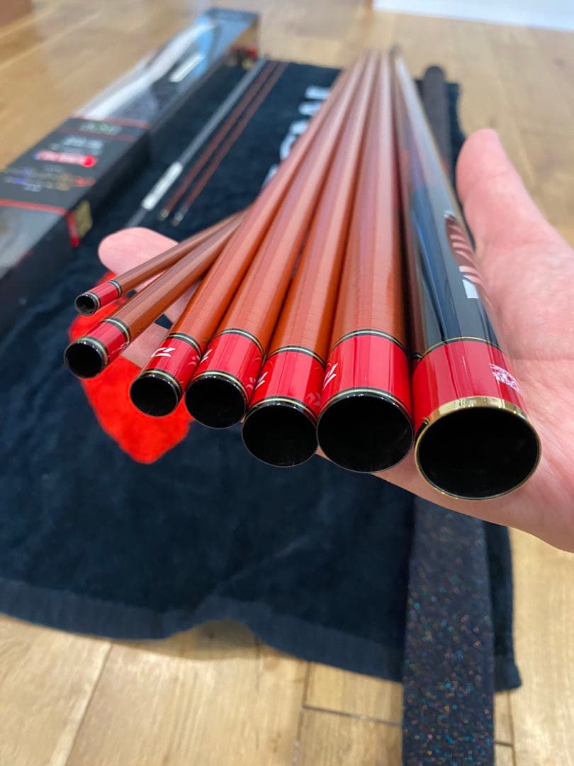 M*a様 DAIWA ダイワ 銀影競技 メガトルク 急瀬抜 90 赤メガ