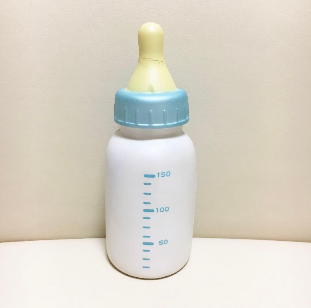 スクイーズ　哺乳瓶　キーホルダー　オールドブルーム　BLOOM  ストラップ