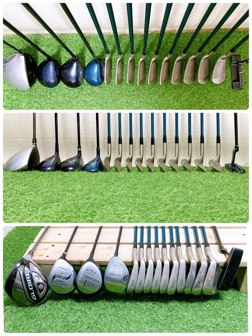 15.テーラーメイド　初心者オススメ　ゴルフクラブ　メンズセット　カモフラ柄