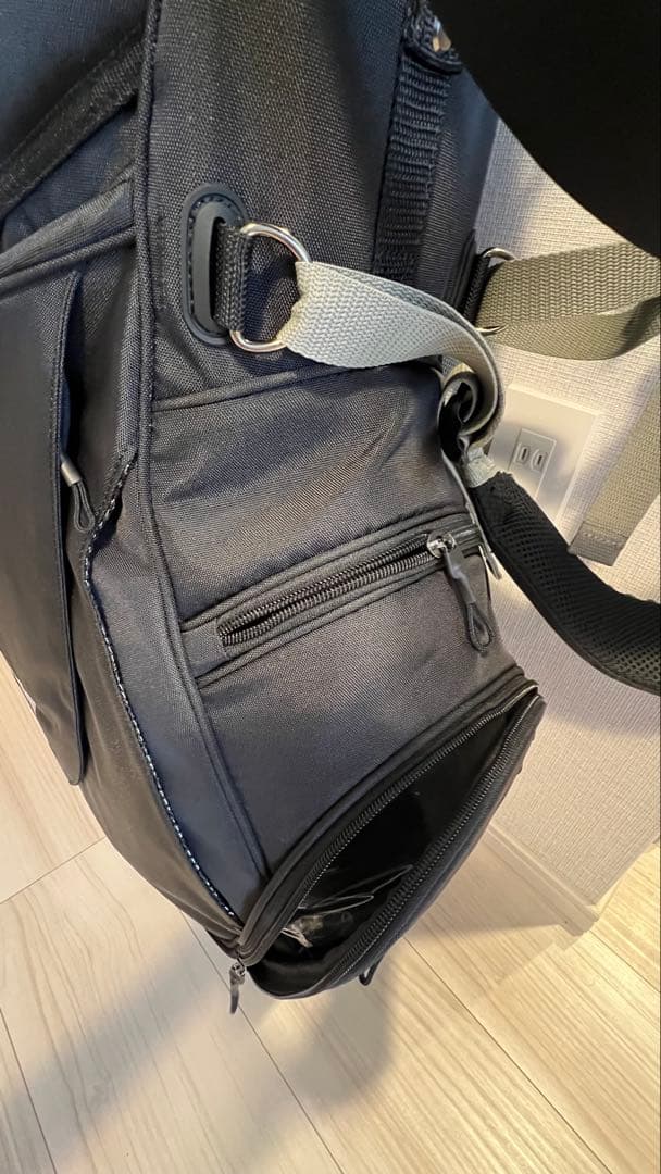 adidasブラック キャディバッグ