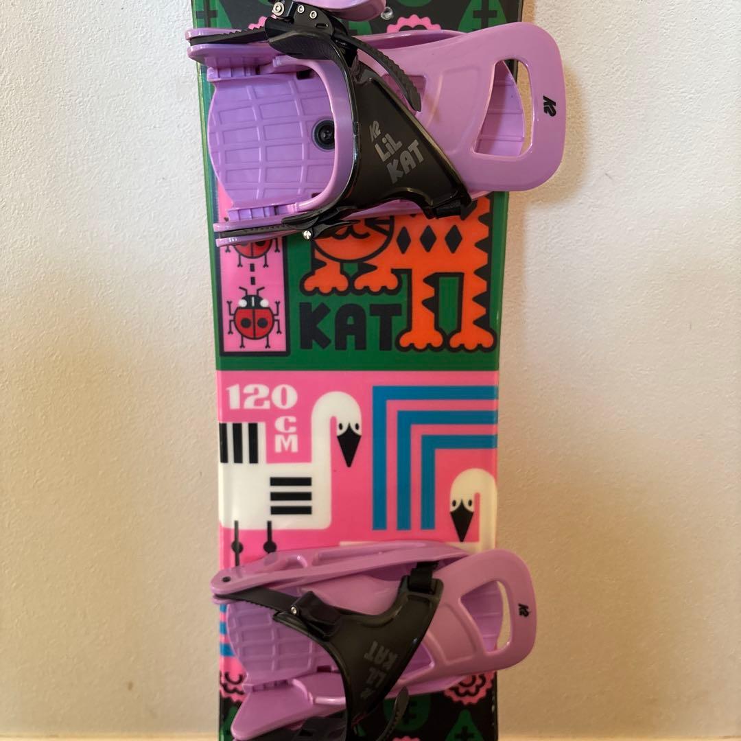 くーたん☺︎ 　K2 キッズ　スノーボード　2点セット 120cm