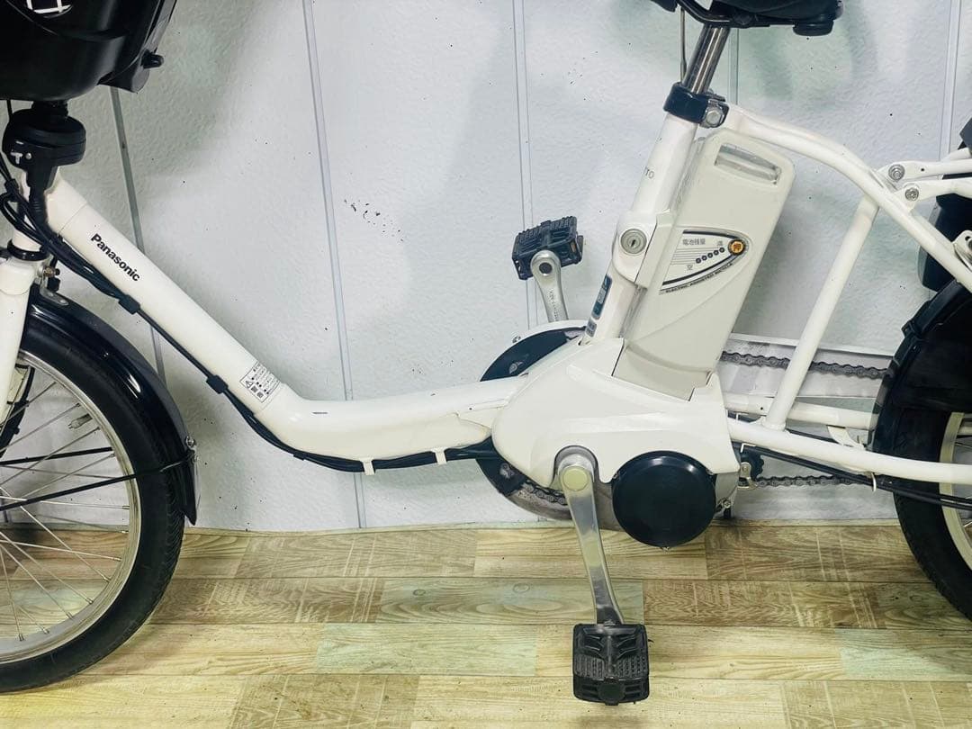 ★3062パナソニック8.9アンペア 20インチ子供乗せ電動アシスト自転車