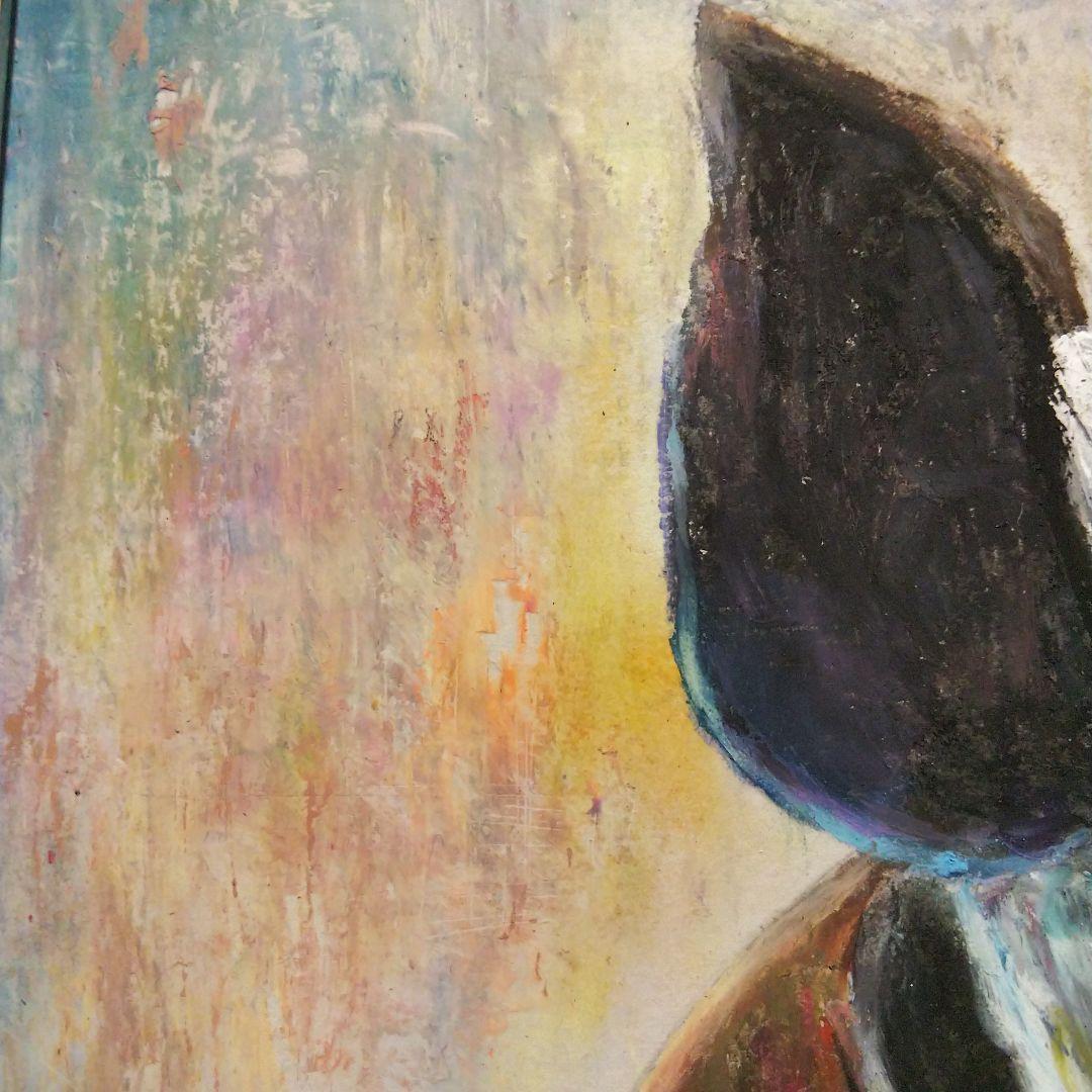 オカピ シマウマ キリン 鹿 原画 アート 絵画 画家  現代アート インテリア