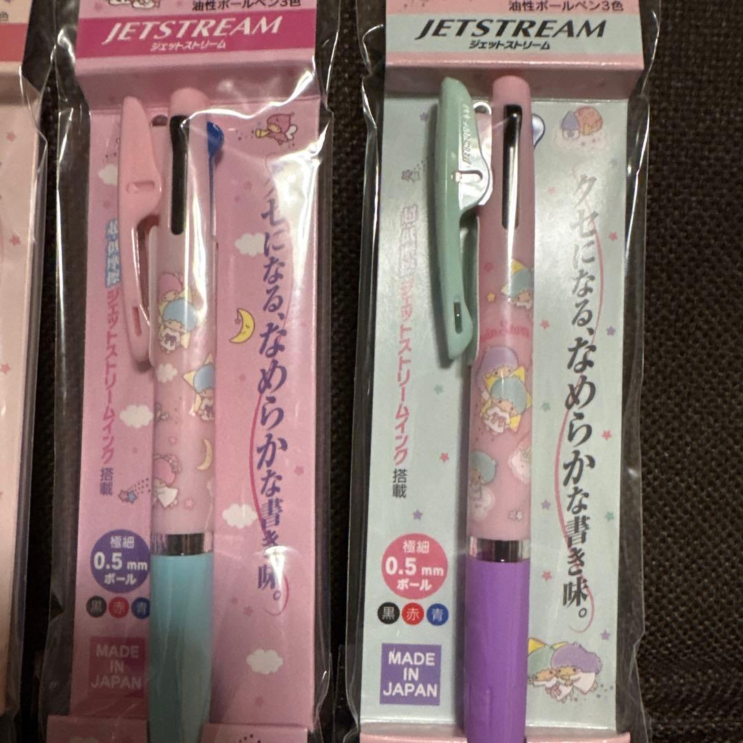 未開封　キキララ　ジェットストリーム　ボールペン　3本
