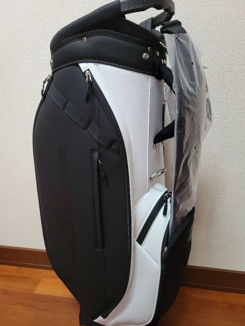 新品　ブリヂストン 軽量 CB2524 BK(黒) キャディバッグ 2025年