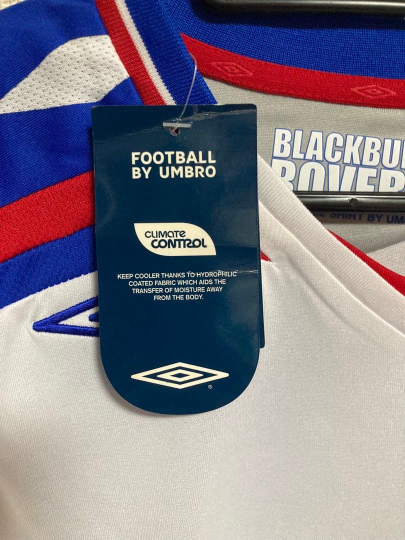 アンブロ　ブラックバーン　長袖ユニホーム　US Mサイズ 未使用品