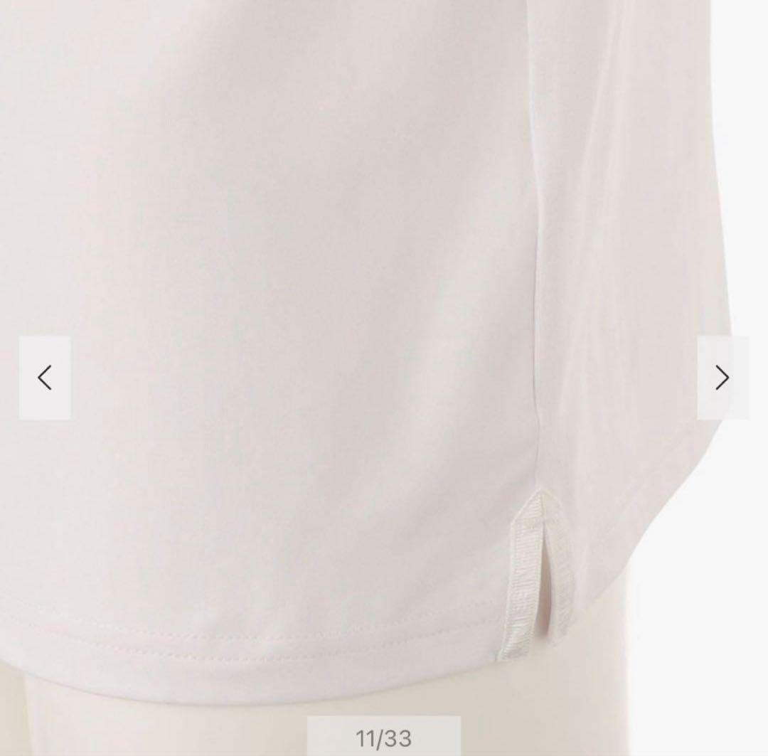 【新品・タグ付き】BRIEFING メンズ モックネック ハーフジップ 白 M