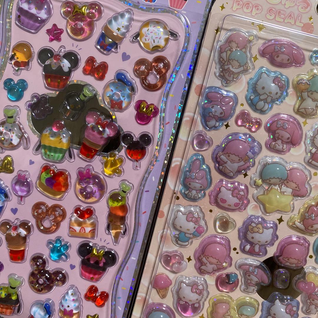 【正規品】ボンボンドロップシール　プチドロップステッカー　うるちゅる　8点