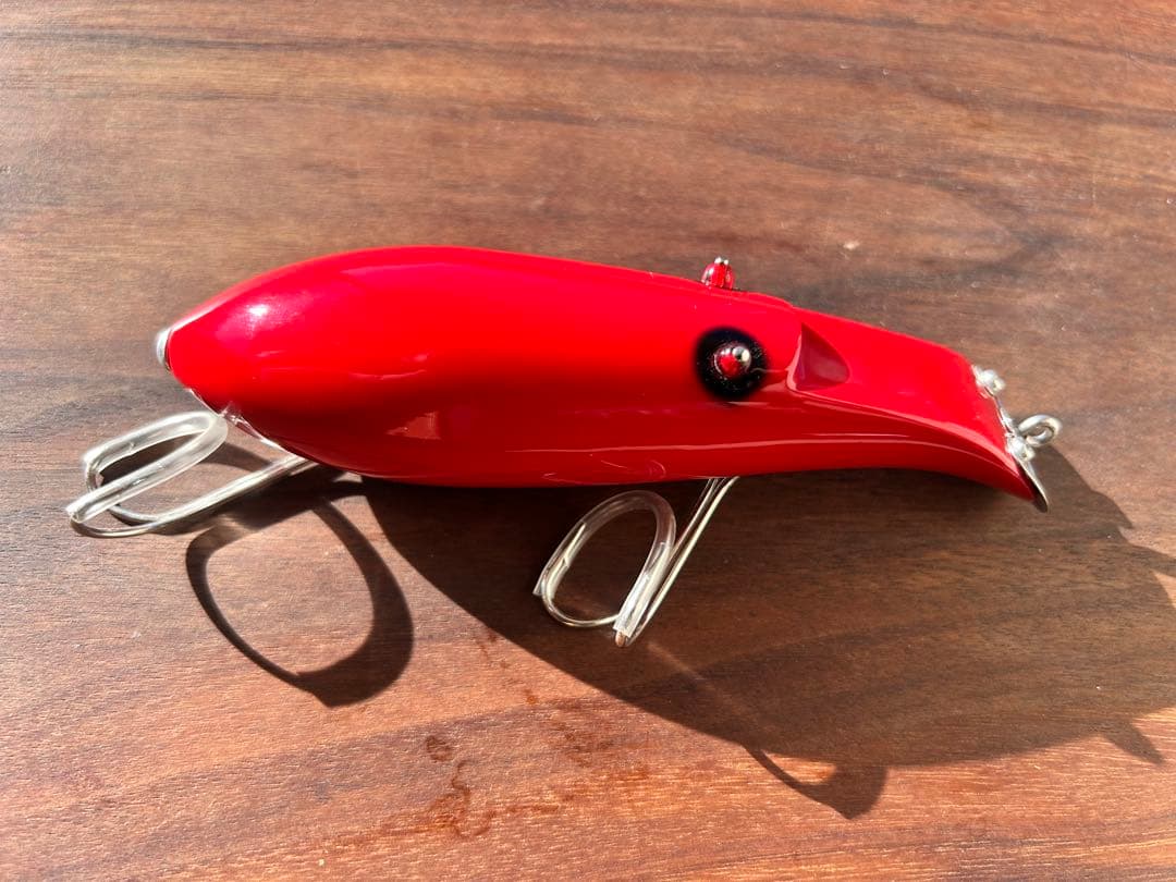 津波ルアーズ　くじらフェ　ファイヤーレッド