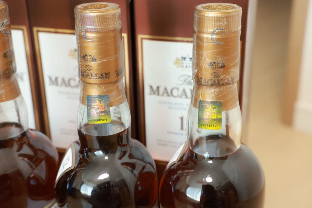 旧ボトルザ・マッカラン 12年 ウイスキー 700ml 4本セット