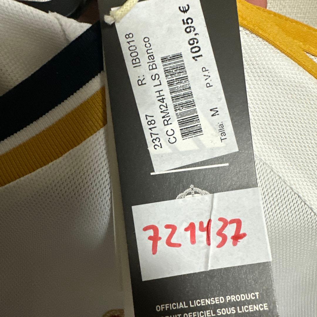 23-24レアル・マドリード 1st ベリ ンガム 長袖