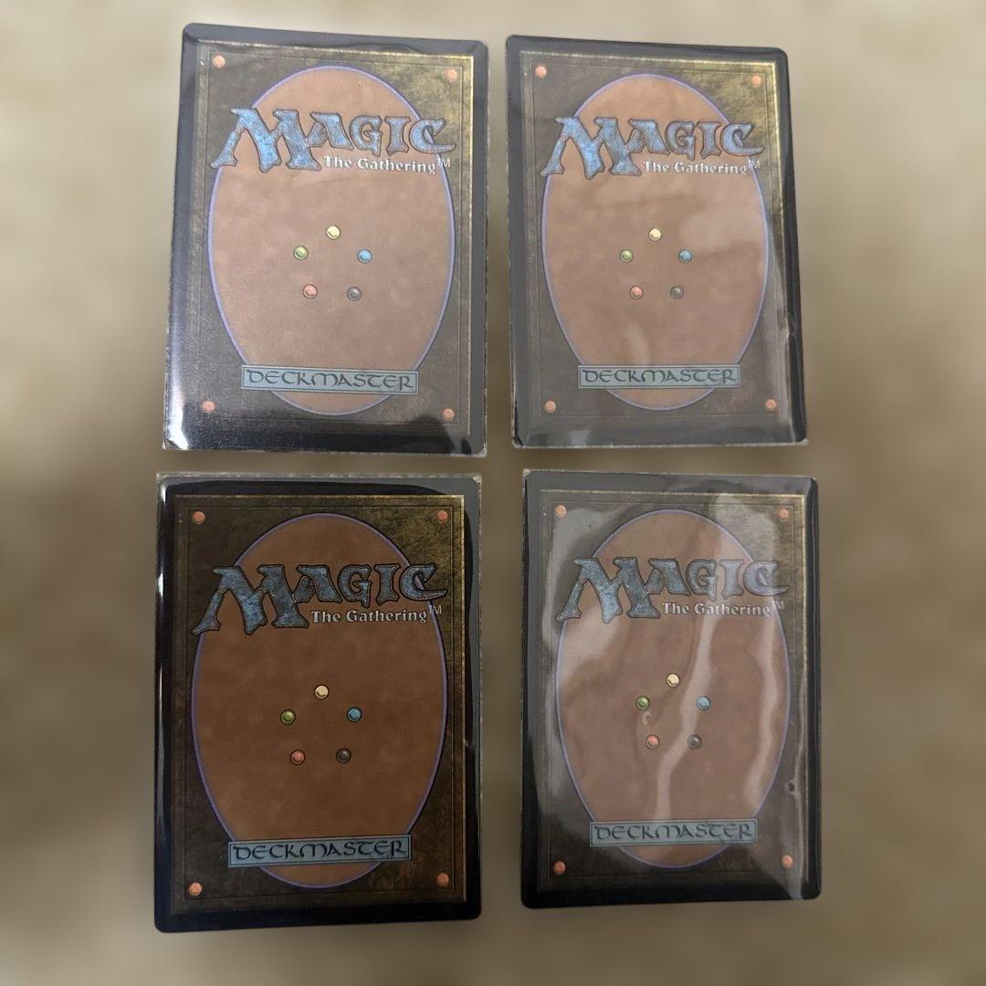 MTG FOIL 汚染された三角州4枚セット
