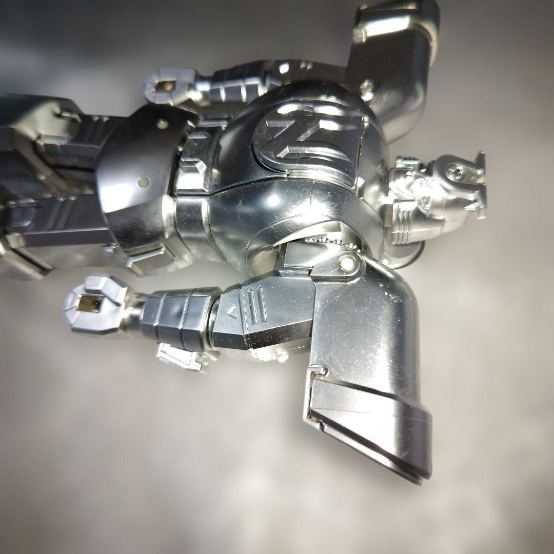 忍者戦隊カクレンジャー　DX瞬間変化　ニンジャマン　ディスプレイモデル　銀