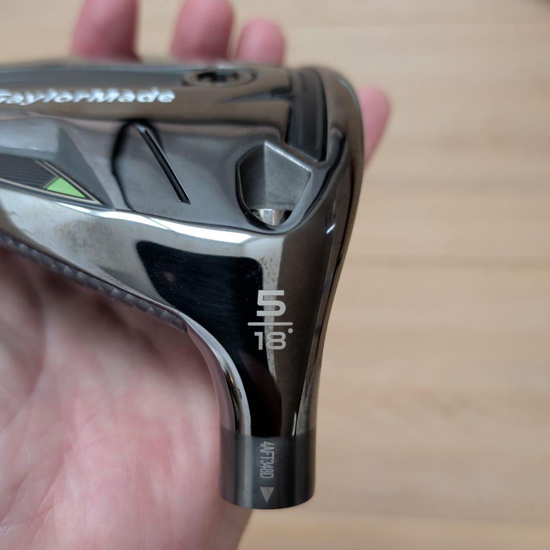 テーラーメイド　Qi35フェアウェイウッド　5W ヘッドのみ
