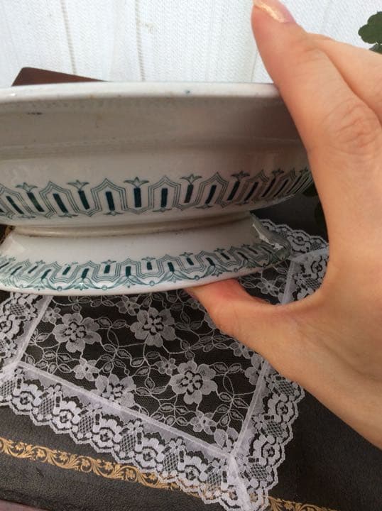 イギリスアンティーク ケーキスタンド PB&H製 ヴィクトリア時代