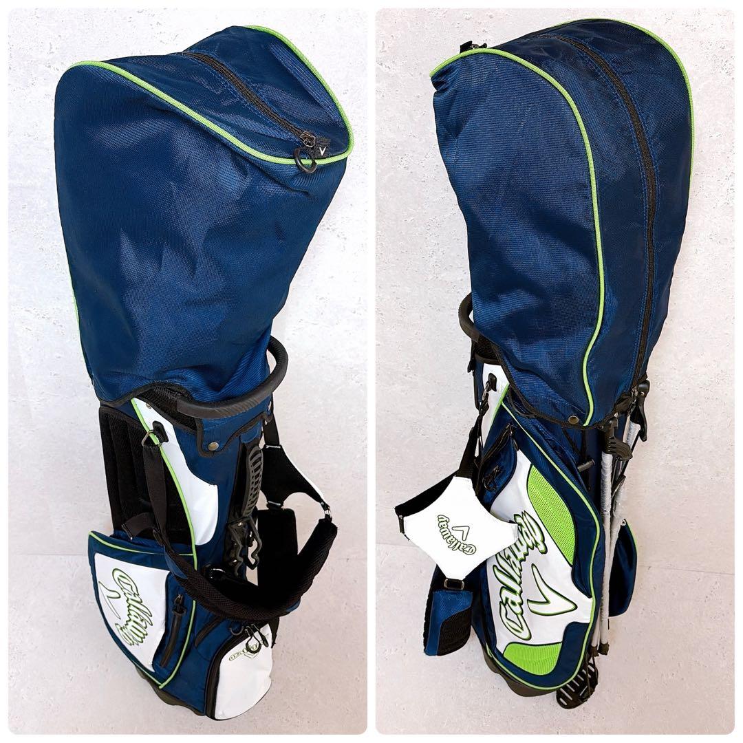 美品 キャロウェイ キャディバッグ スタンド式 9型 6分割 46インチ メンズ