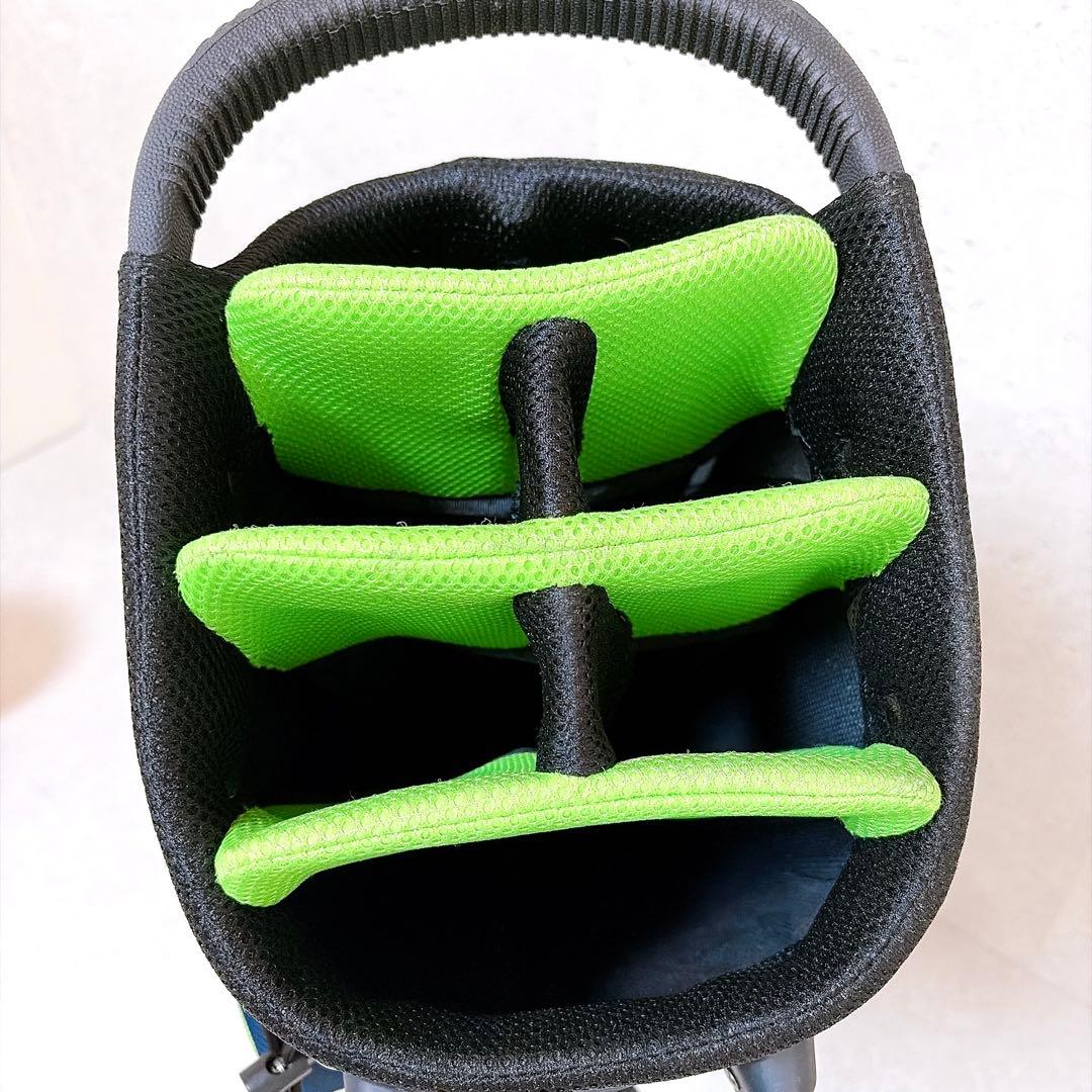 美品 キャロウェイ キャディバッグ スタンド式 9型 6分割 46インチ メンズ