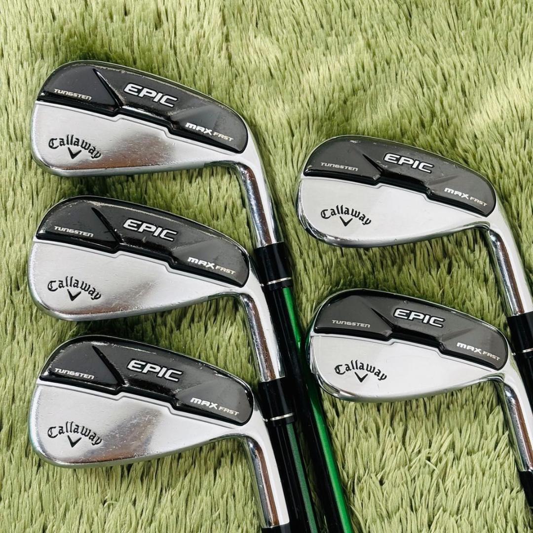 キャロウェイ エピックマックスファスト アイアン5本セット メンズゴルフ 初心者