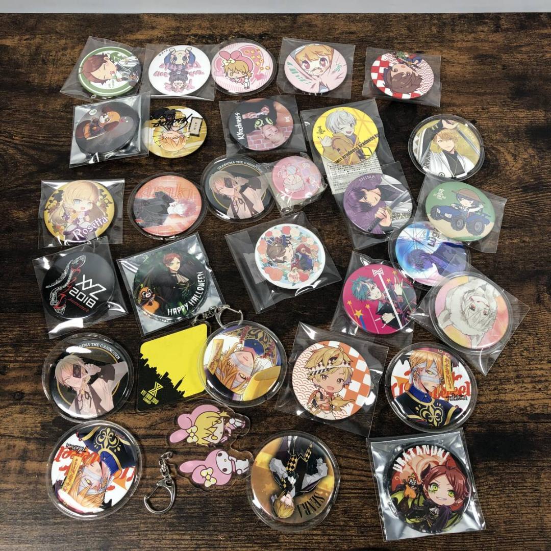 歌い手 缶バッジ まとめ 大量 めいちゃん 浦島坂田船 XYZ など