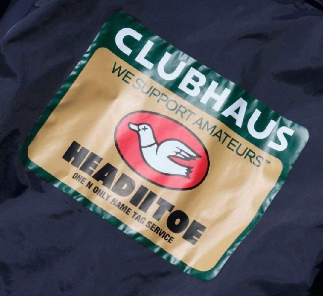 HIIT × CLUBHAUS コーチジャケット クラブハウス L ネイビー