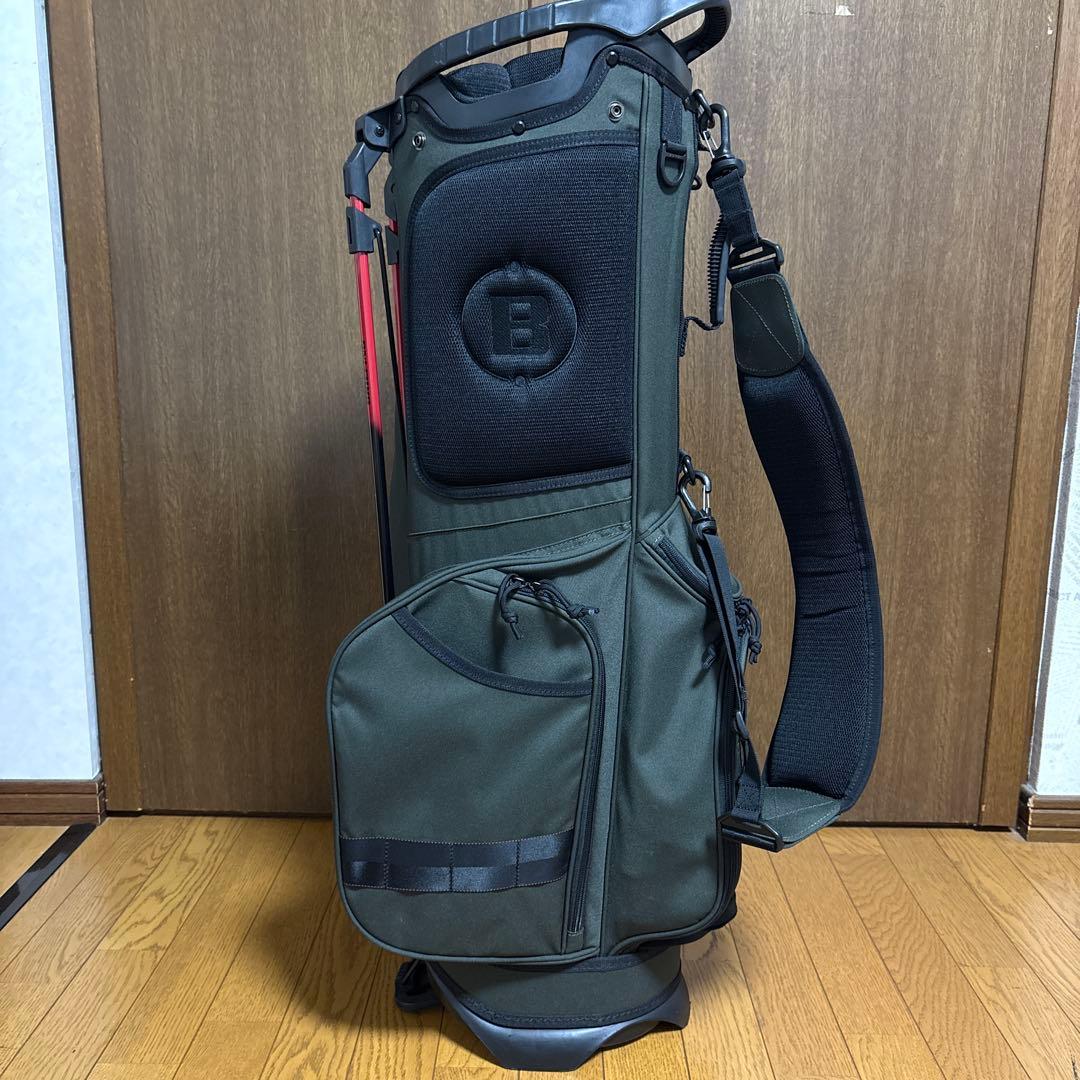 【希少カラー】BRIEFING ブリーフィング キャディバッグ スタンド付き